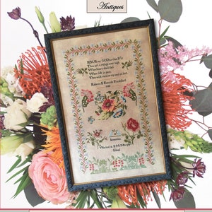 Innocence 1840 by Cross Stitch Antiques - Counted cross stitch pattern - Hard copy