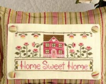 Home Sweet Home by Country Cottage Needleworks - Geteld kruissteekpatroon - Gedrukt