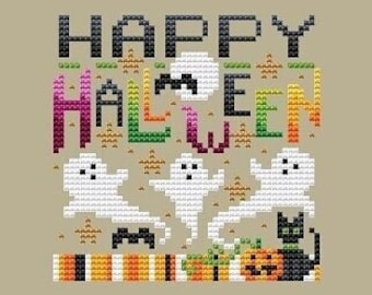 2021 Halloween Club 4 by Shannon Christine Designs - Counted cross stitch pattern - Hard copy