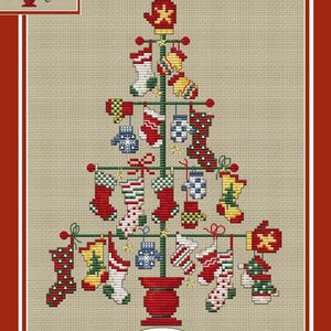 A Pair Tree by Sue Hillis Designs - Counted cross stitch pattern with charm - Hard copy