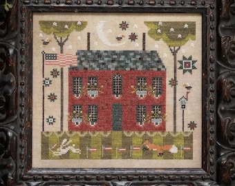 Flag Thief by Plum Street Samplers - Counted cross stitch pattern - Hard copy