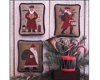 Santas Revisited VII (Book 209) by The Prairie Schooler - Counted cross stitch pattern - Hard copy - Reprint