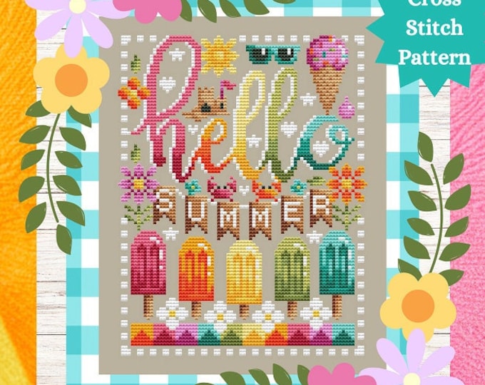 Hello Summer 2 by Shannon Christine Designs - Counted Cross Stitch ...