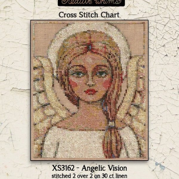 Angelic Vision by Teresa Kogut - Counted cross stitch printed pattern