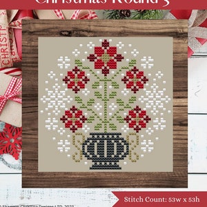 クリスマスラウンド3 by Shannon Christine Designs - クロスステッチパターン - ハードコピー
