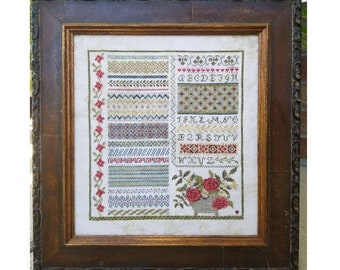 Garden Of Stitches by Samplers Not Forgotten - Counted cross stitch pattern - Hard copy