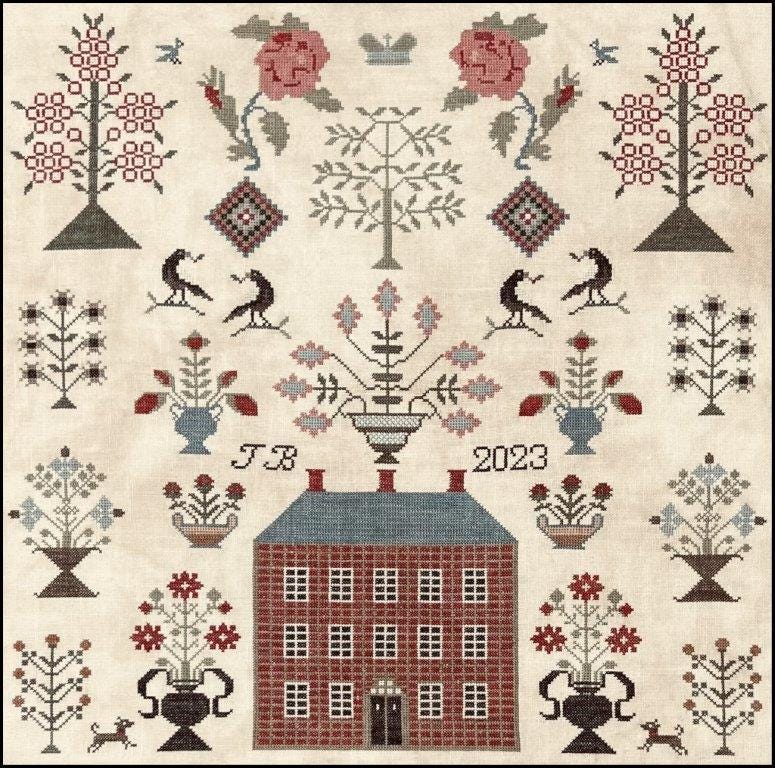 Scarlett Houseさま専用です Scarlett House Isabella Jackson 1829 - Cross Stitch Pattern