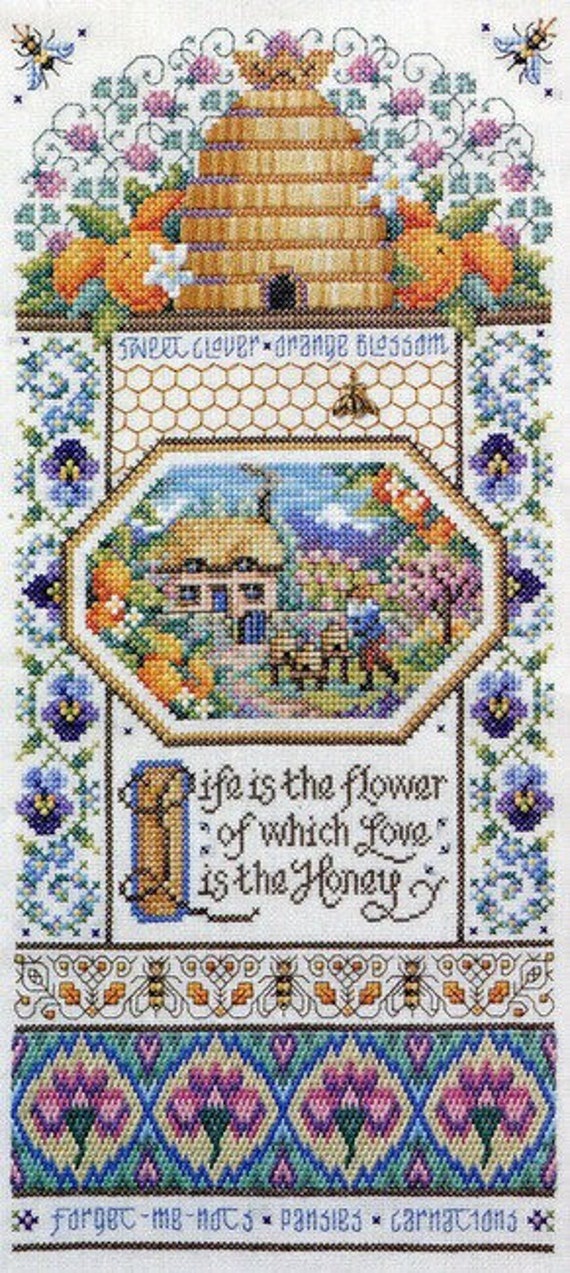 Beehive Sampler by Sandy Orton - Kooler Design Studio - Counted