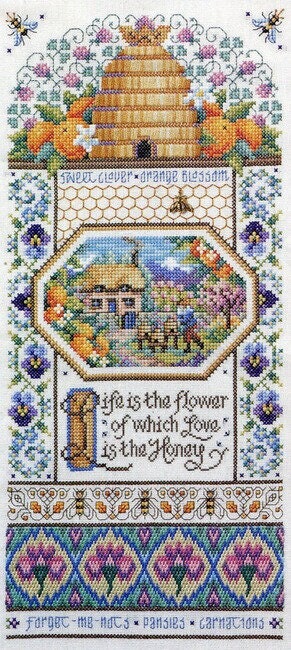 Beehive Sampler by Sandy Orton - Kooler Design Studio - Counted Beehive Sampler by Sandy Orton - Kooler Design Studio - Counted