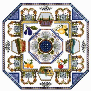 Das Provence Mandala von Chatelaine - Kreuzstich und Spezialstiche Muster - Gebundene Ausgabe