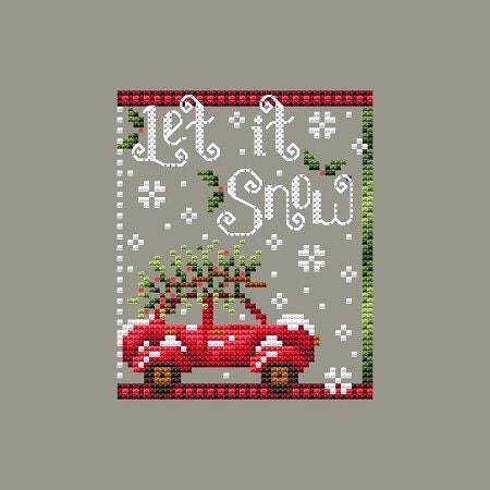 Let It Snow by Shannon Christine Designs - Counted Cross Stitch Pattern ...