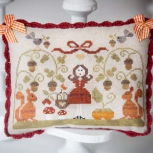 La foret anchantee Automne by Tralala - Counted cross stitch pattern - Hard copy