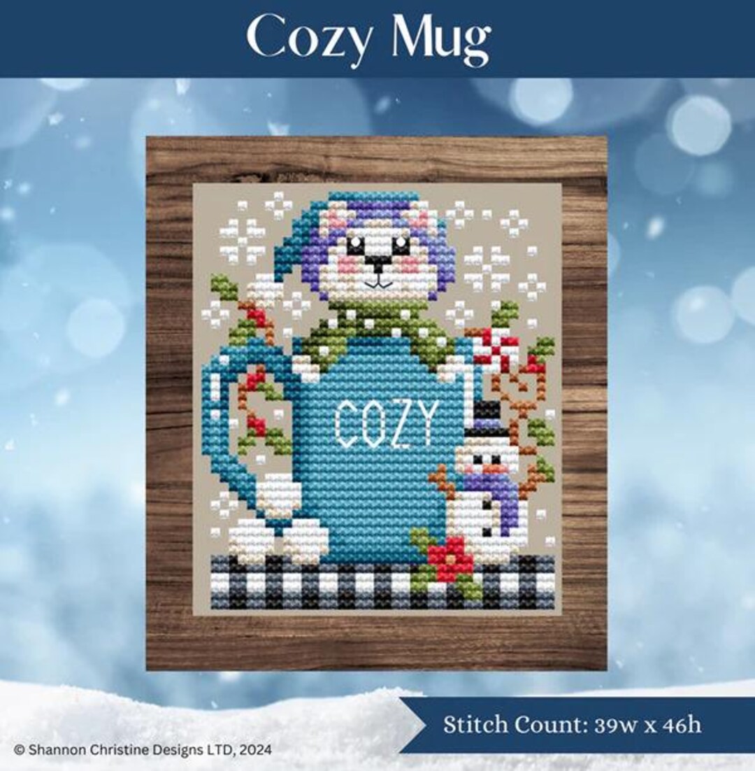 Cozy Mug by Shannon Christine Designs - Counted Cross Stitch Pattern ...