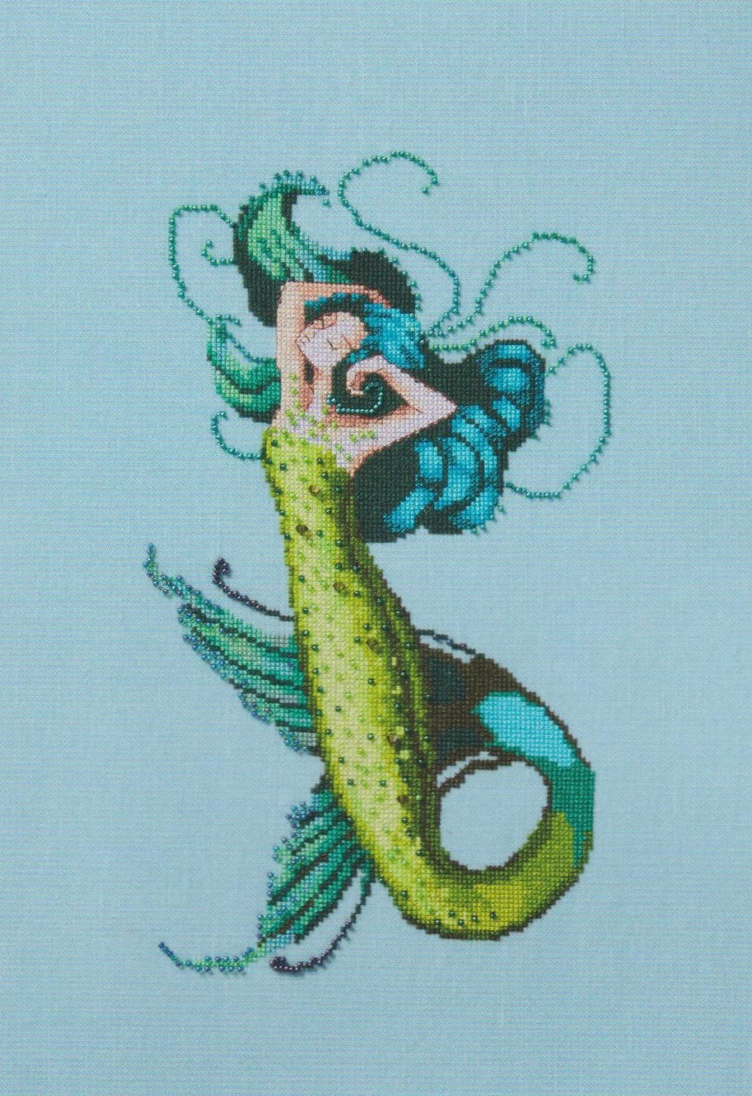 Antarctic Ocean Mermaid by Nora Corbett - Counted Cross Stitch