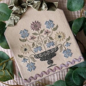 Coupe De Fleurs van Tralala - Geteld kruissteekpatroon - Gedrukt