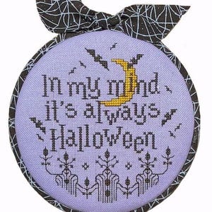 In My Mind by Sue Hillis Designs - Counted cross stitch pattern - Hard copy