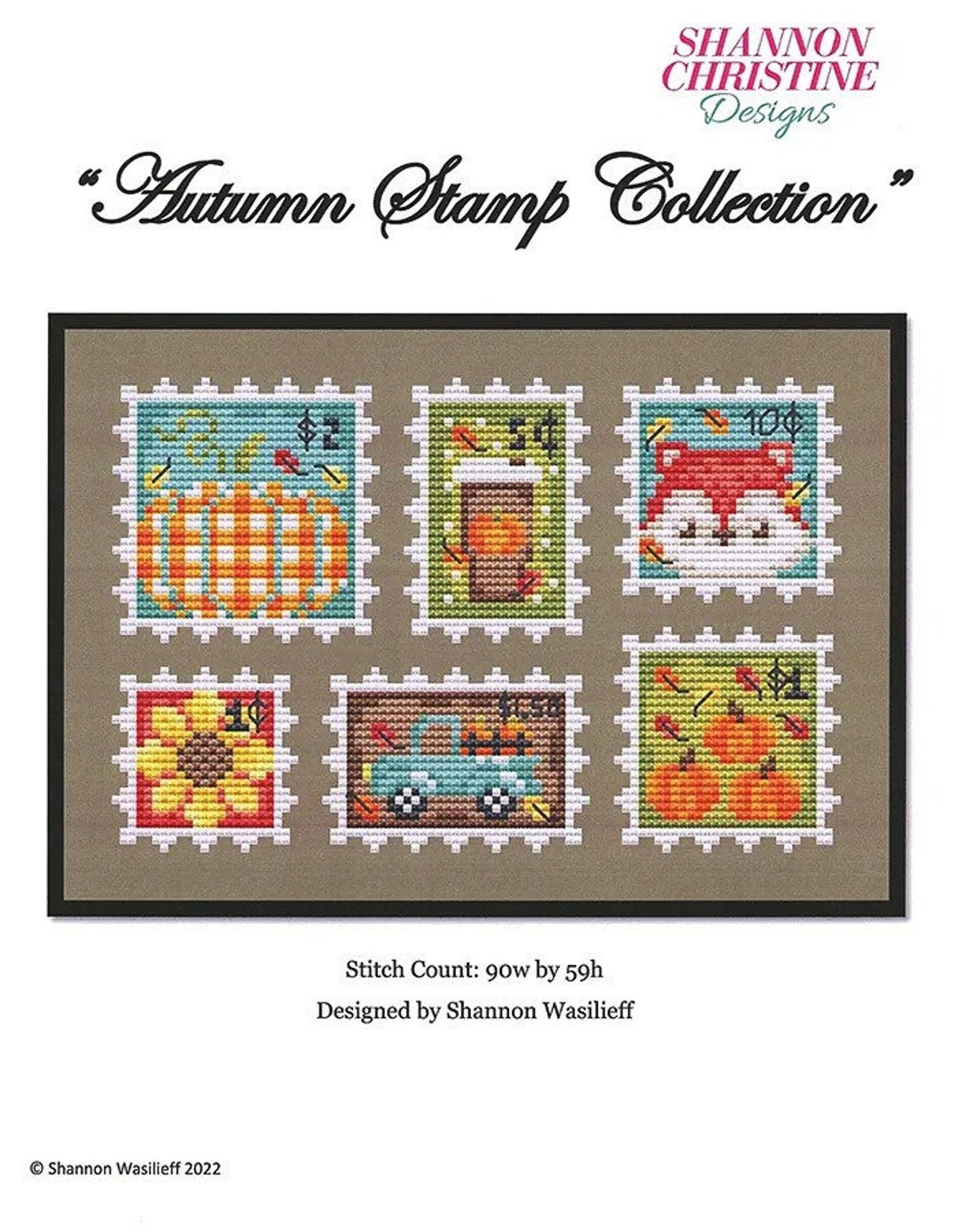 Autumn Stamp Collection by Shannon Christine Designs - Counted Cross ...
