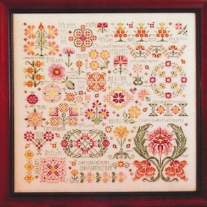Dreaming of Mums by Rosewood Manor - Counted cross stitch pattern - Hard copy