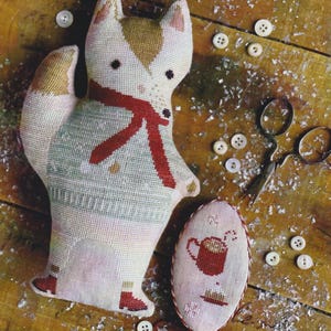 Blizzard by Stacy Nash Designs - Animal Cracker Series - Counted cross stitch pattern - Hard copy