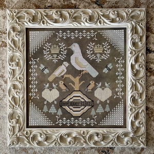 Majestic Birds by Kathy Barrick - Counted cross stitch pattern - Hard copy