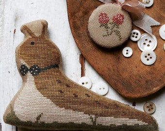 Peroy by Stacy Nash Designs - Animal Crackers Series - Counted cross stitch pattern - Hard copy
