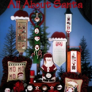 All about Santa von Mill Hill - Kreuzstichmusterbüchlein