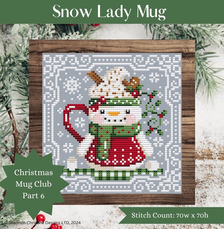 Snow Lady Mug by Shannon Christine Designs - Christmas Mug Club ...