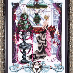 Christmas in London by Mirabilia MD136 - Counted cross stitch pattern - Hard copy