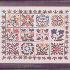 A Prairie Garden II by The Prairie Schooler (Book 75) - Counted cross stitch pattern - Hard copy - Reprint