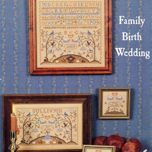 Un ricordo di famiglia di Homespun Elegance - Schema per punto croce - Copia cartacea