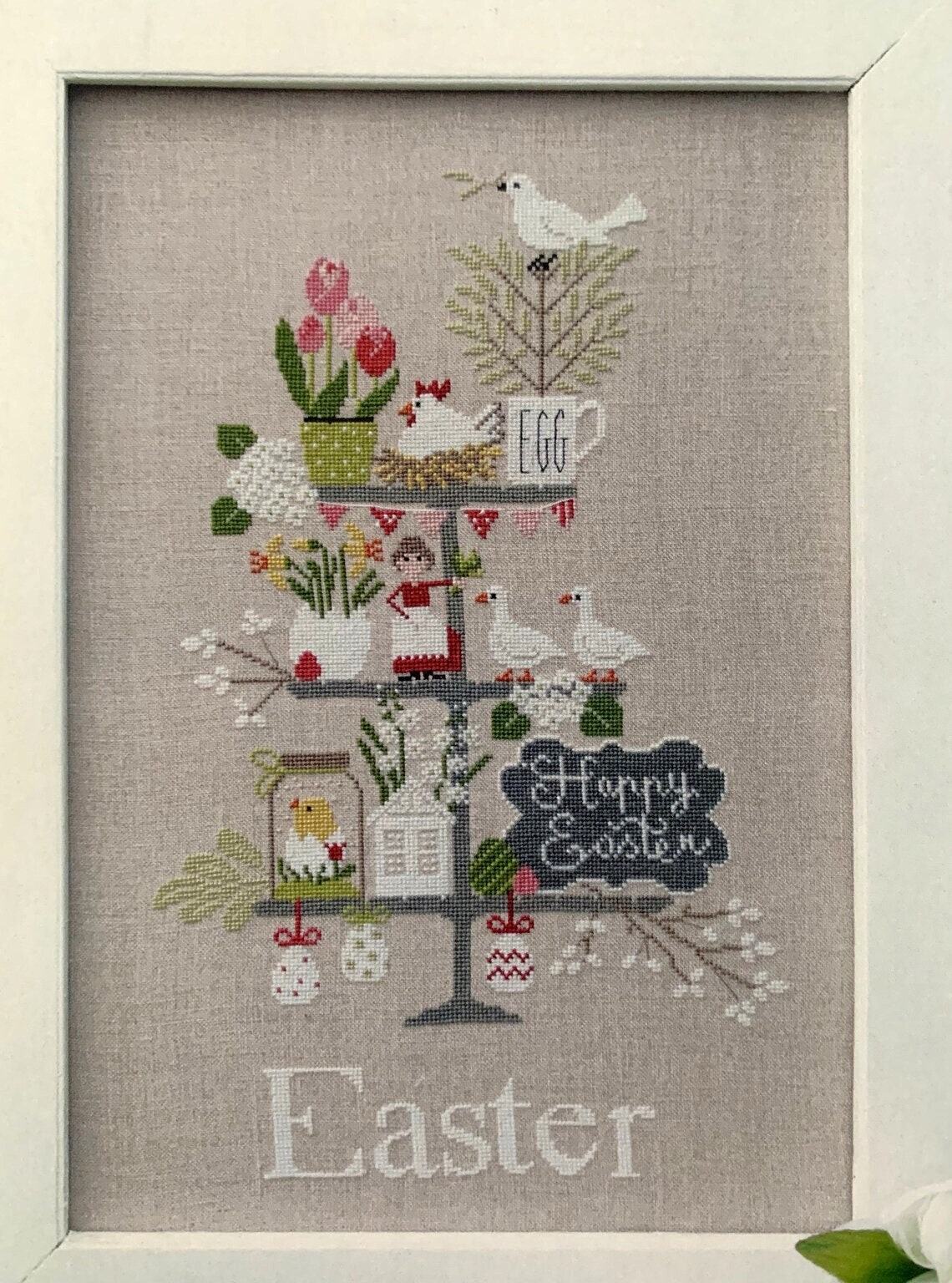 Celebrate Easter by Madame Chantilly - Counted cross stitch pattern - Hard copy