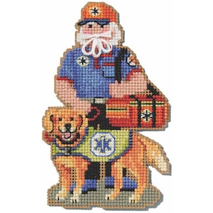 EMT Santa by Mill Hill - First Responder Weihnachtsmänner - MH20-2533 - Perlen Kreuzstichpackung