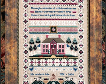 Winterhaven by Just Nan JN136 - Counted Cross Stitch Pattern With
