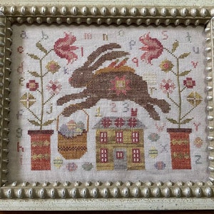 Hester's Special Delivery by Pansy Patch Quilts - Counted cross stitch pattern - Hard copy