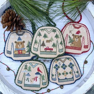 Woodland Holiday by Lila&#39;s Studio - Counted cross stitch pattern - Hard copy