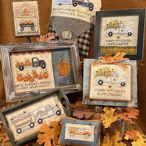 Home for the Harvest by Sue Hillis Designs - Counted cross stitch pattern - Hard copy