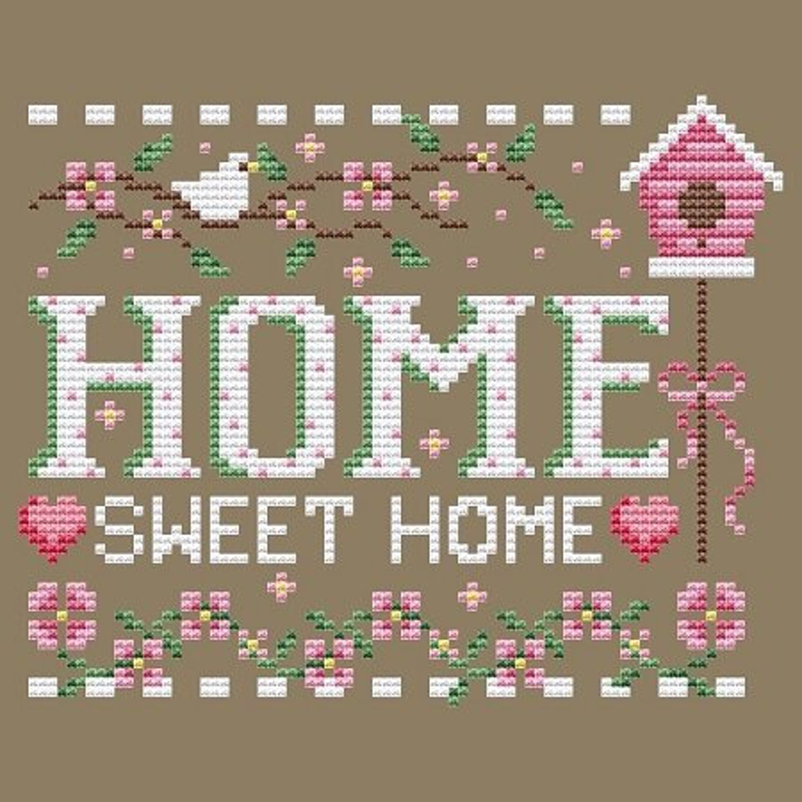 Spring Home by Shannon Christine Designs - Counted Cross Stitch Pattern ...