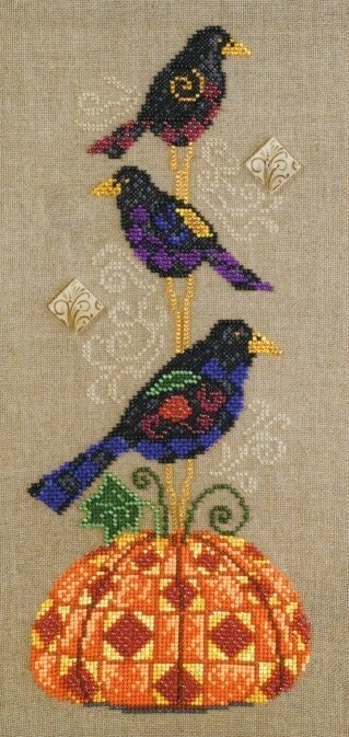 Harvest Trio by Mill Hill (jim Shore) - Counted Cross Stitch