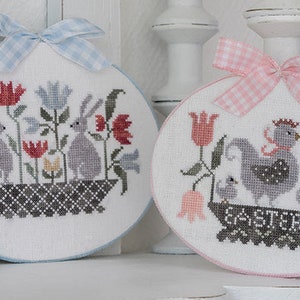 Easter by Tralala - Counted cross stitch pattern - Hard copy