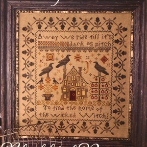 Away We Ride by Blackbird Designs - Counted cross stitch pattern - Hard copy