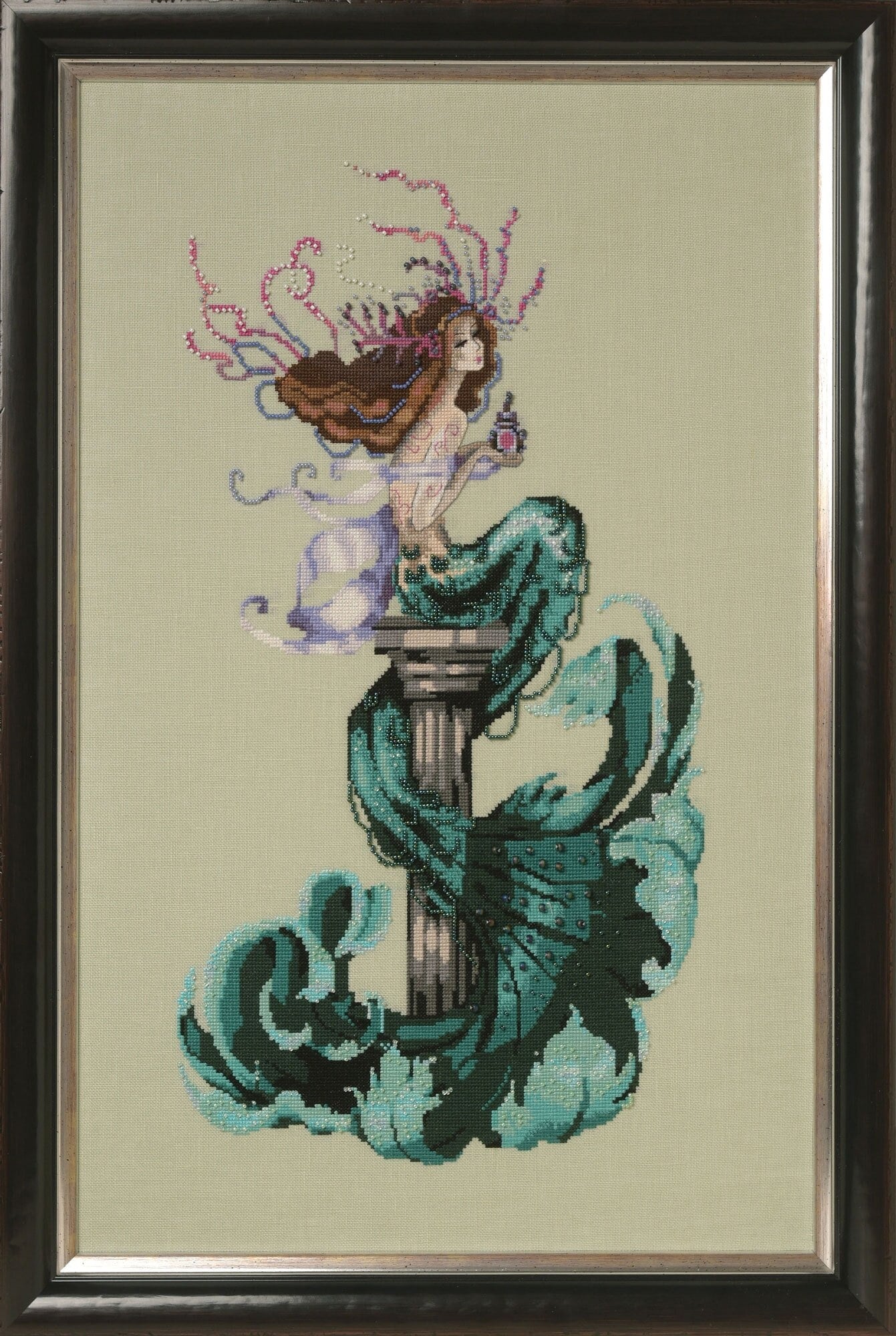 Mermaid Perfume by Mirabilia Designs - Counted Cross Stitch