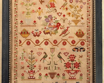 Susanna Lynch 1862 by Lila's Studio - Counted cross stitch pattern - Hard copy