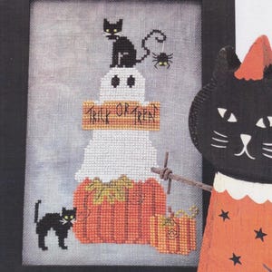 Trick or Treat by The Mindful Needle Designs - Counted cross stitch pattern - Hard copy