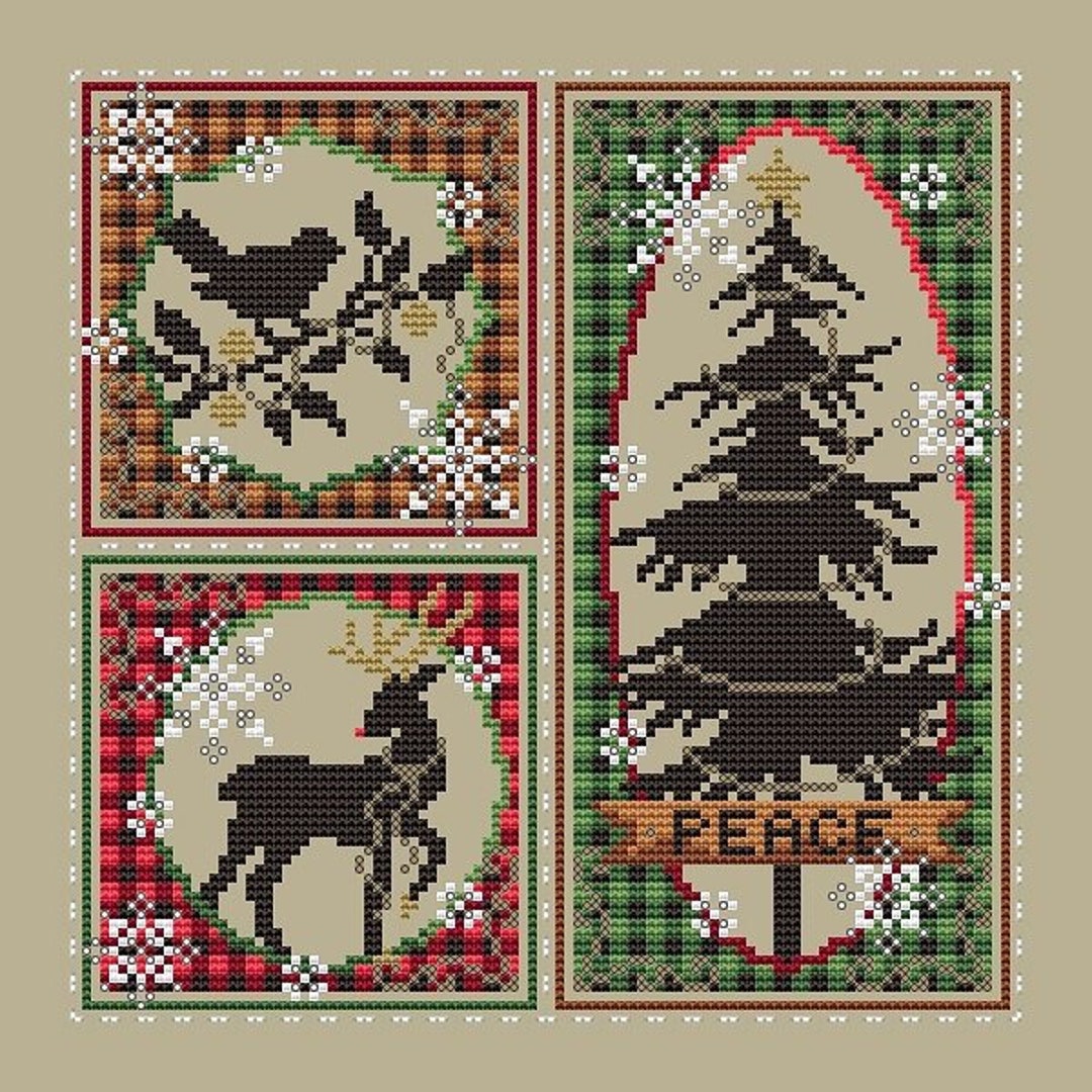 Rustic Christmas by Shannon Christine Designs - Counted Cross Stitch ...