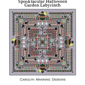Spooktacular Halloween by Carolyn Manning Designs - Counted cross stitch pattern - Hard copy