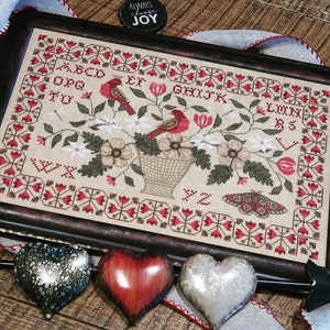 Newcastle Bouquet by Teresa Kogut XS4003 - Counted cross stitch pattern - Hard copy