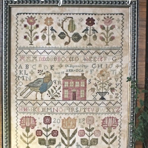 Oh Joyous Day Kreuzstichmuster von Blackbird Designs