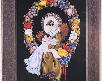 Lady of the Thread by Lavender & Lace - Counted cross stitch pattern - Hard copy