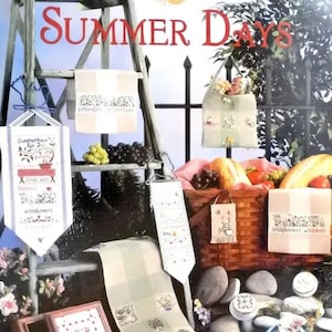 Summer Days By Mill Hill - boekje met kruissteekpatronen met kralen