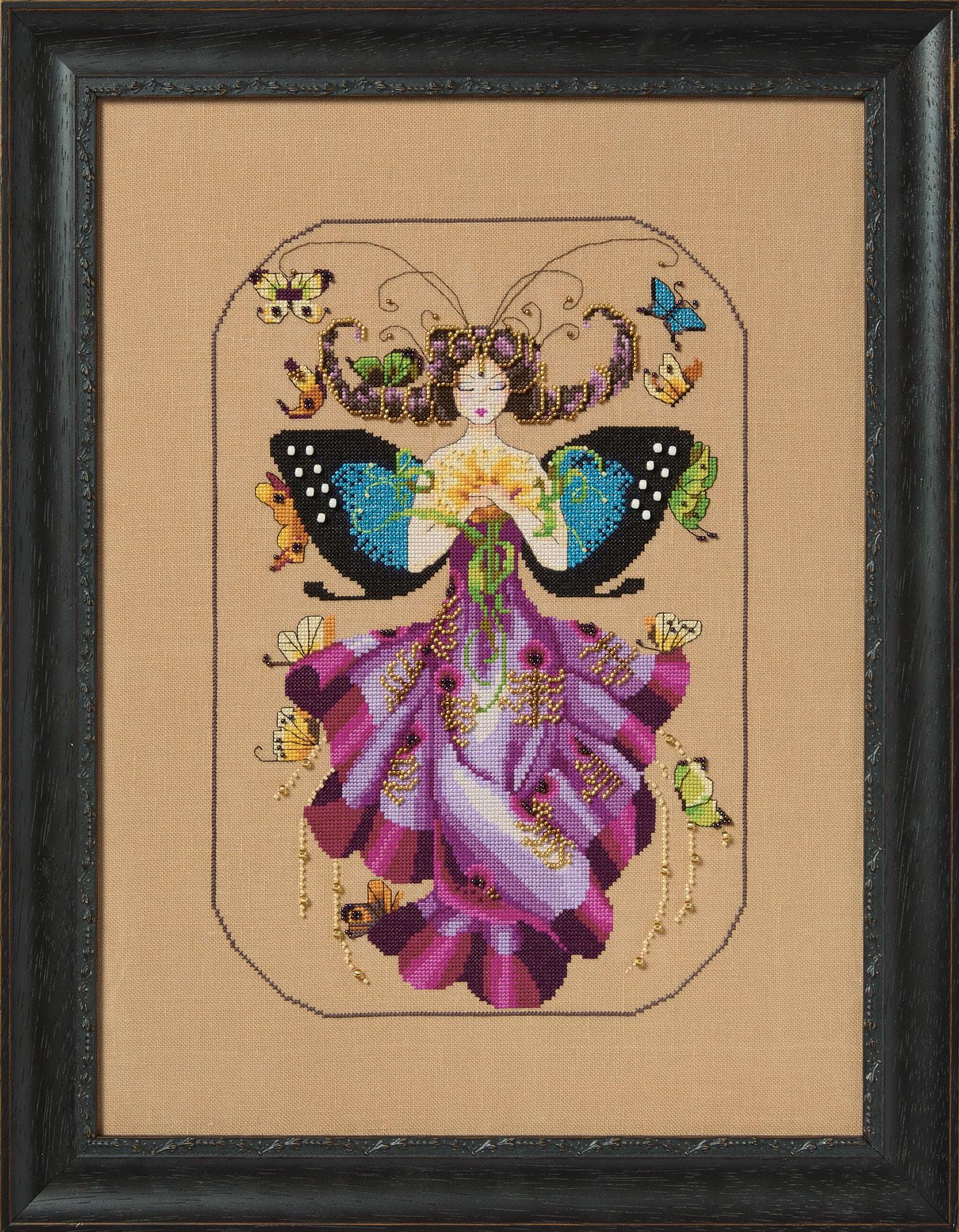 Mira Fairy by Mirabilia MD201 - Designer Nora Corbett - Counted